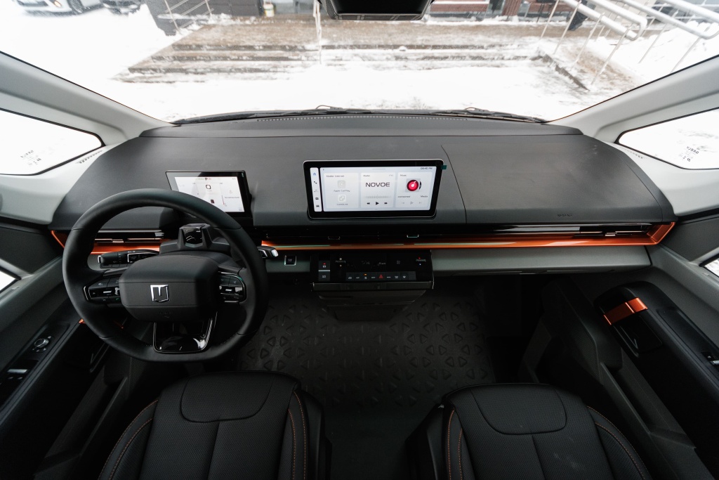 Farizon SuperVAN — салон: компоновка и отделка