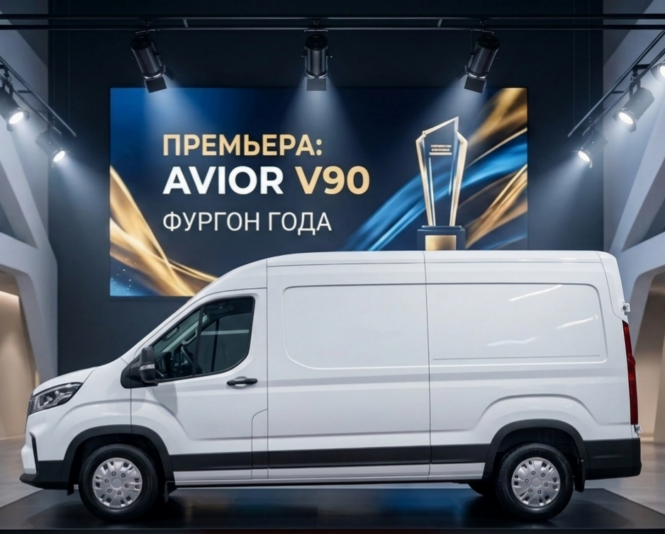 AVIOR V90 — диплом победителя онлайн-голосования в категории фургон года