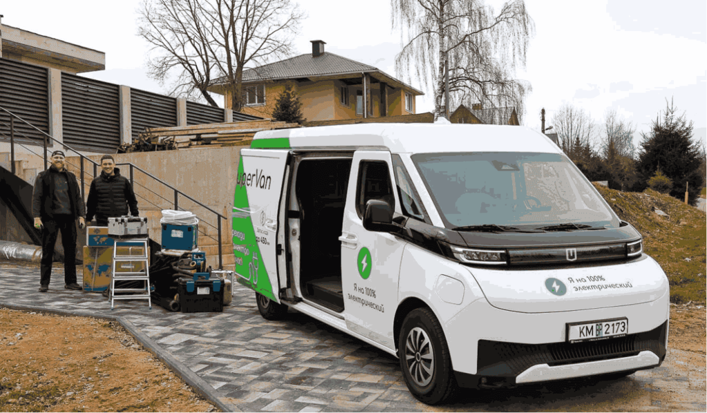Farizon SuperVAN электрический коммерческий фургон в Минске